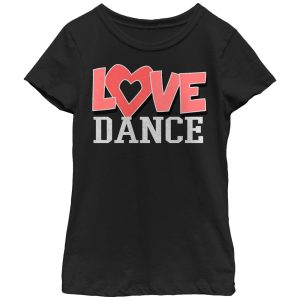 Girl_s CHIN UP Love Dance T-Shirt