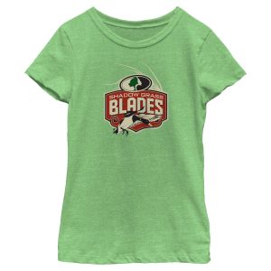 Girl_s Mossy Oak Color Shadow Grass Blades Logo T-Shirt