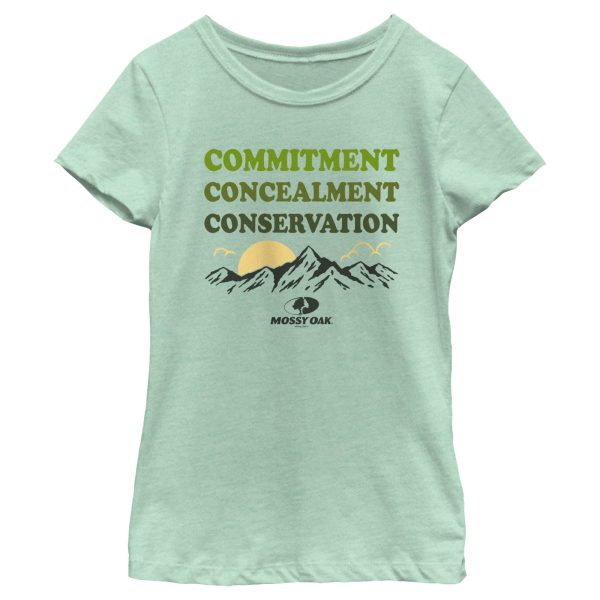 Girl_s Mossy Oak Commitment Concealment Conservation T-Shirt