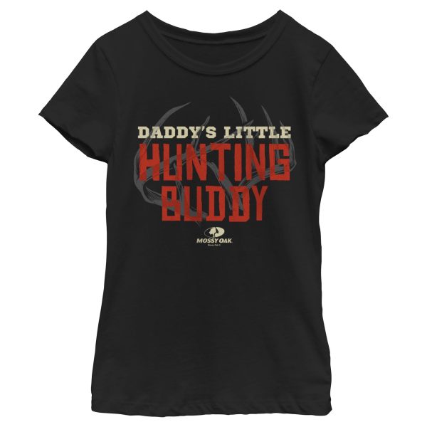 Girl_s Mossy Oak Daddy_s Little Hunting Buddy T-Shirt