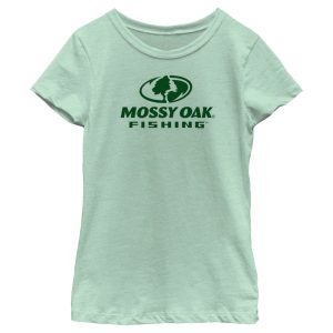 Girl_s Mossy Oak Fishing Logo T-Shirt