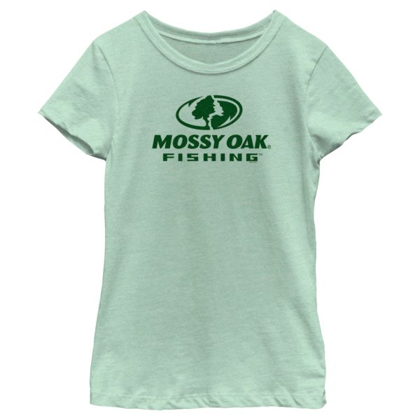 Girl_s Mossy Oak Fishing Logo T-Shirt