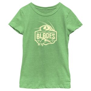 Girl_s Mossy Oak Shadow Grass Blades Logo T-Shirt