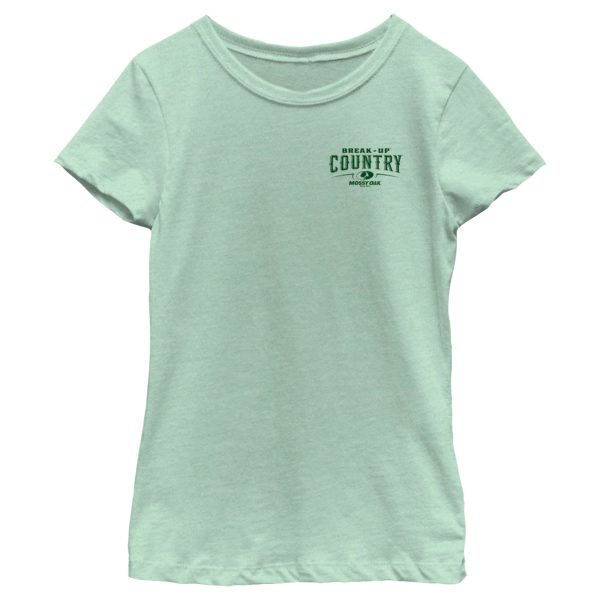 Girl_s Mossy Oak Small Break-Up Country Logo T-Shirt