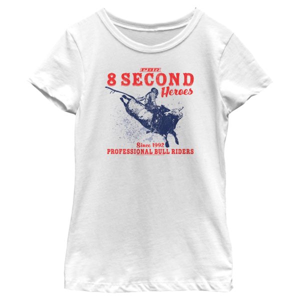 Girl_s Professional Bull Riders 8 Second Heroes T-Shirt