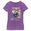 Girl_s Professional Bull Riders Cowboy Tough Colorful T-Shirt