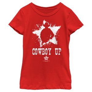 Girl_s Professional Bull Riders Cowboy Up T-Shirt