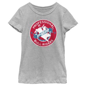 Girl_s Professional Bull Riders Professional Bull Riders Badge T-Shirt