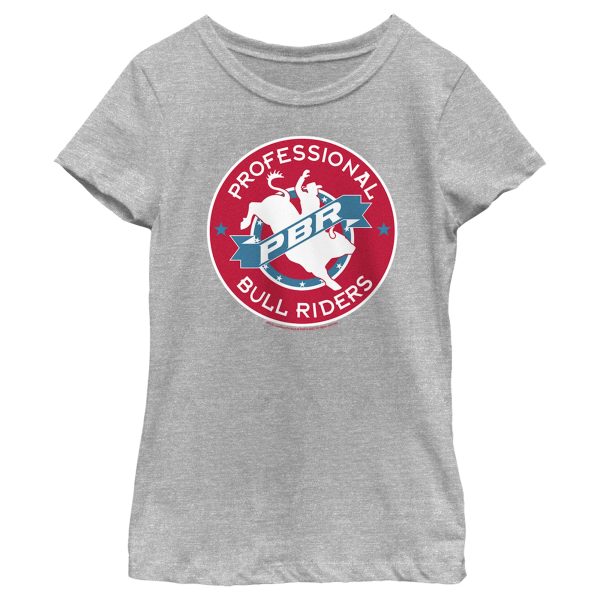 Girl_s Professional Bull Riders Professional Bull Riders Badge T-Shirt