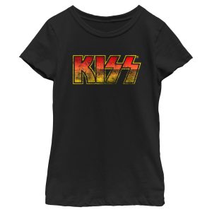 Girl’s KISS Classic Logo T-Shirt