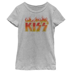 Girl’s KISS Fired Up T-Shirt