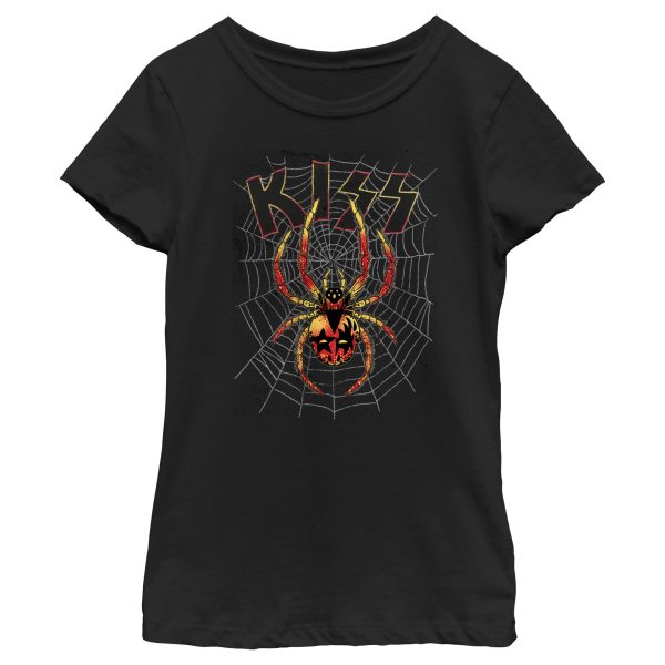 Girl’s KISS Spider Web T-Shirt