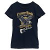 Girl’s Lost Gods Classic Rock Music Festival Distressed T-Shirt
