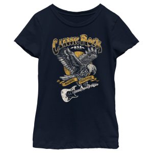 Girl’s Lost Gods Classic Rock Music Festival Distressed T-Shirt