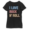 Girl’s Lost Gods I Love Rock N’ Roll T-Shirt