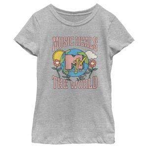 Girl’s MTV Music Heals the World T-Shirt