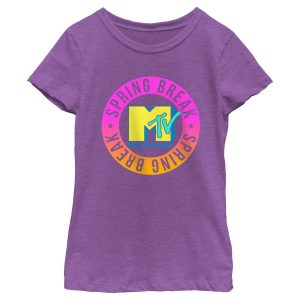 Girl’s MTV Spring Break Circle T-Shirt