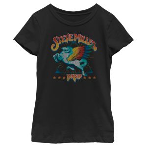 Girl’s Steve Miller Band Retro Logo T-Shirt