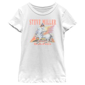 Girl’s Steve Miller Band Triangle Logo T-Shirt