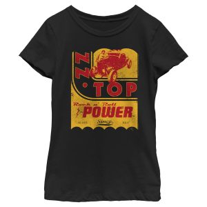 Girl’s ZZ Top Rock n Roll Power T-Shirt