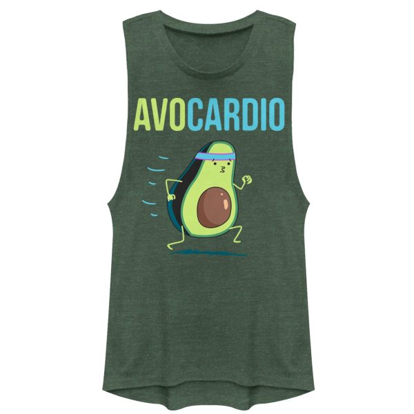 Junior_s CHIN UP Adorable Avocado Cardio Festival Muscle Tee