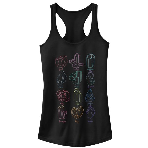 Junior_s CHIN UP Birthstone List Racerback Tank Top