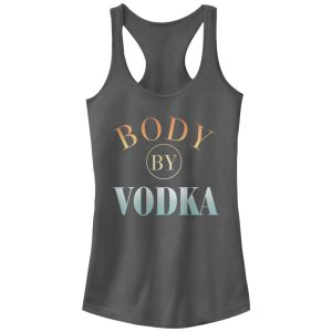 Junior_s CHIN UP Body By Vodka Racerback Tank Top