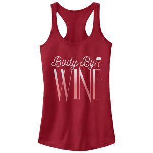 Junior_s CHIN UP Body By Wine Racerback Tank Top