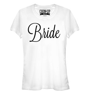 Junior_s CHIN UP Bridal T-Shirt