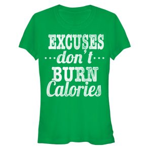 Junior_s CHIN UP Burn Calories T-Shirt