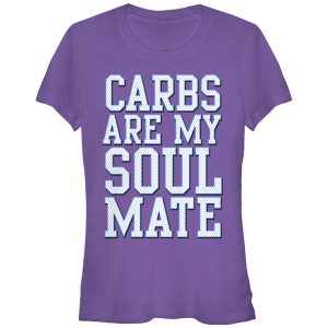 Junior_s CHIN UP Carbs Are My Soulmate T-Shirt