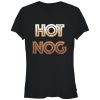 Junior_s CHIN UP Christmas Hot Nog T-Shirt