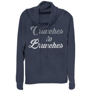 Junior_s CHIN UP Crunches to Brunches Cowl Neck Sweatshirt