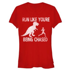 Junior_s CHIN UP Dinosaur Run T-Shirt