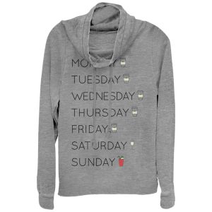 Junior_s CHIN UP Everyday Drinks Cowl Neck Sweatshirt