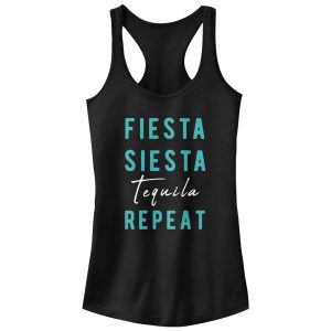 Junior_s CHIN UP Fiesta Siesta Tequila Racerback Tank Top