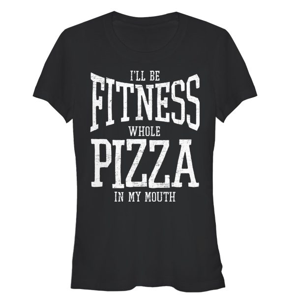 Junior_s CHIN UP Fitness Whole Pizza T-Shirt