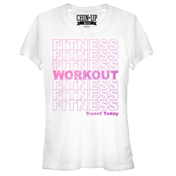 Junior_s CHIN UP Fitness Workout T-Shirt