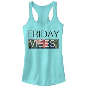 Junior_s CHIN UP Friday Vibes Racerback Tank Top