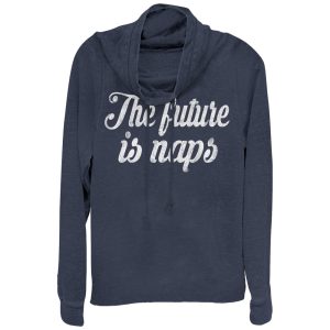 Junior_s CHIN UP Future is Naps Cowl Neck Sweatshirt