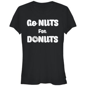 Junior_s CHIN UP Go Nuts for Donuts T-Shirt