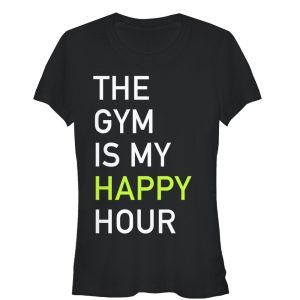 Junior_s CHIN UP Gym Happy Hour T-Shirt