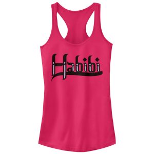 Junior_s CHIN UP Habibi Love Racerback Tank Top