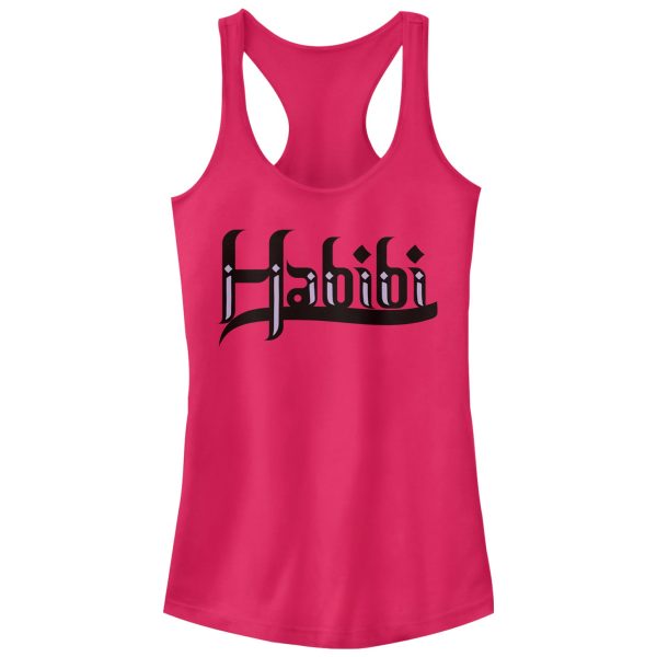 Junior_s CHIN UP Habibi Love Racerback Tank Top