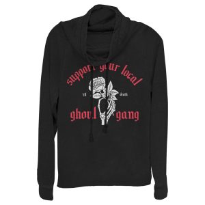 Junior_s CHIN UP Halloween Ghoul Gang Cowl Neck Sweatshirt