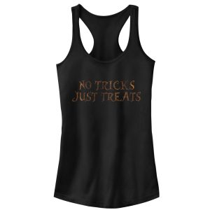 Junior_s CHIN UP Halloween Just Treats Racerback Tank Top