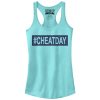 Junior_s CHIN UP Hashtag Cheat Day Racerback Tank Top