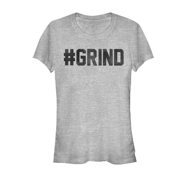 Junior_s CHIN UP Hashtag Grind T-Shirt