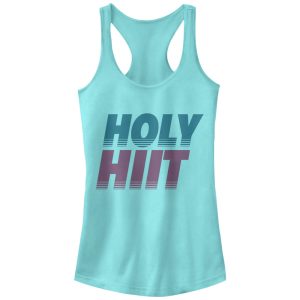 Junior_s CHIN UP Holy HIIT Racerback Tank Top