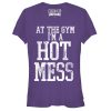 Junior_s CHIN UP Hot Mess T-Shirt